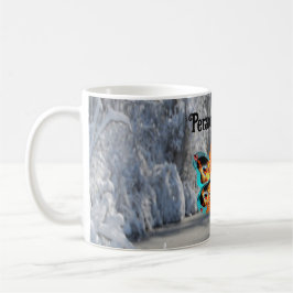CRPS RSD Warrior Survior Ribbon Butterfly Fire Kaffeetasse