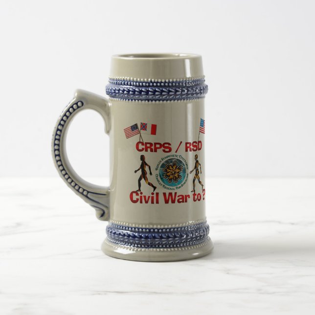 CRPS RSD ziviler Krieg zu? Stein Bierglas (Links)