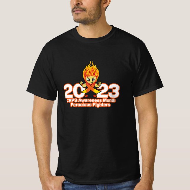 CRPS-Sensibilisierung 2023 T - Shirt (Vorderseite)