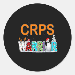 Crps Warrior Awareness Runder Aufkleber