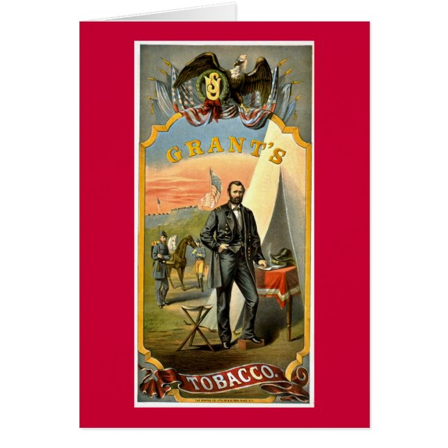 Cru 1874 d'annonce de tabac de concessions (Devant)