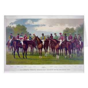 Cru - chevaux et jockeys de course américains,