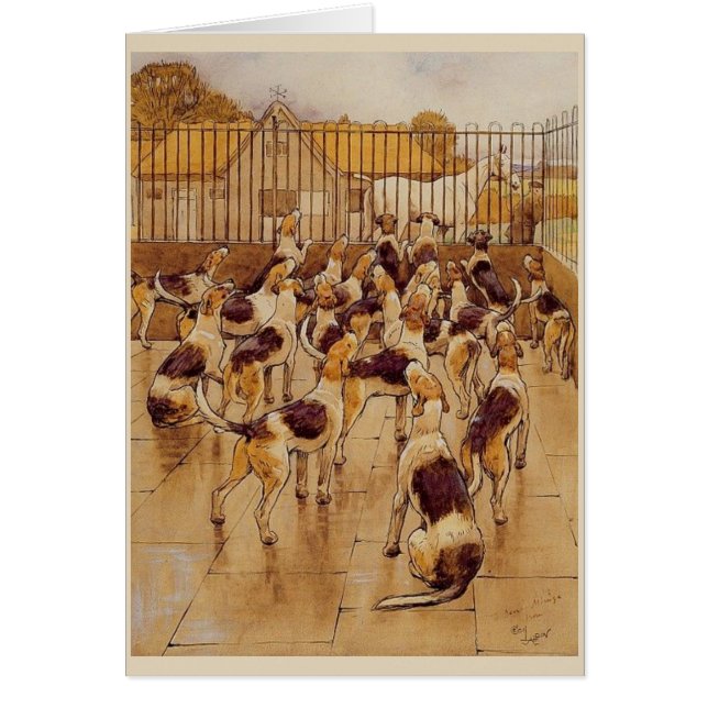 Cru - chiens de chasse, (Devant)