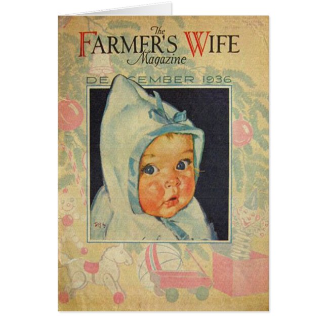 Cru couverture de magazine de 1936 anniversaires (Devant)