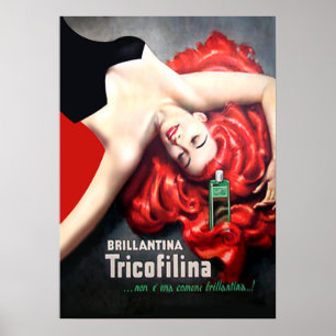 Cru d'art déco - Brillantina roux Tricofilina