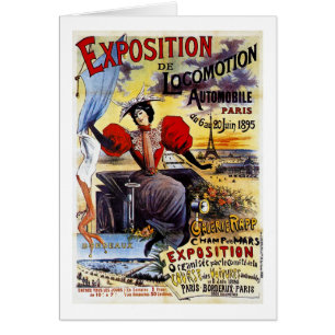 Cru d'Exposition de Locomotion 1895 - Paris -