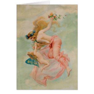 Cru - fée et rassemblement d'ange dans le ciel,