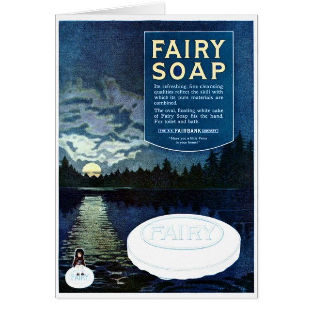 CRU FÉERIQUE DE SAVON "FAITES ANNONCER BAIN (Devant)