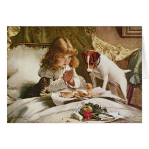 Cru - fille et animaux familiers indiquant des