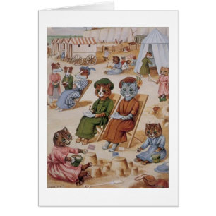 Cru - jour de plage pour des chats,