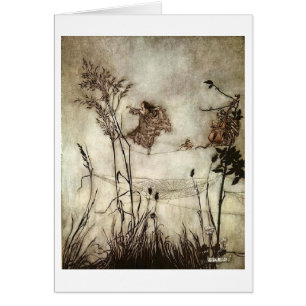 Cru - la fée danse sur une toile d'araignée,