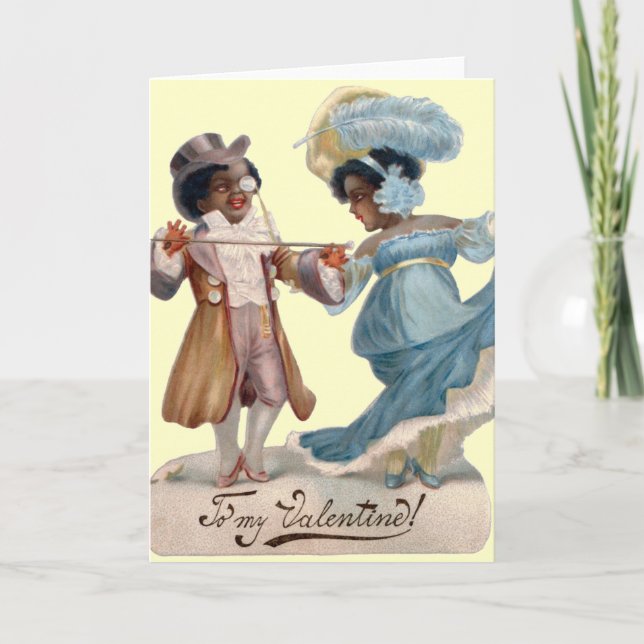 Cru ma carte de voeux de Valentine (Devant)