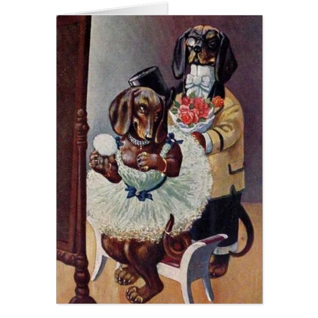 Cru - nuit de date pour des couples de teckel, (Devant)