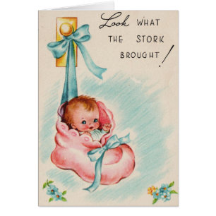 Cru - regardez ce que la cigogne a apporté,