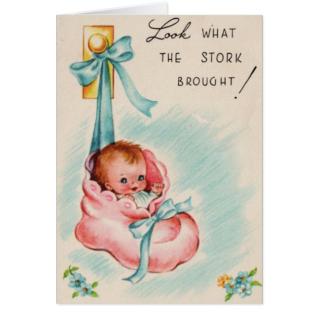 Cru - regardez ce que la cigogne a apporté, (Devant)