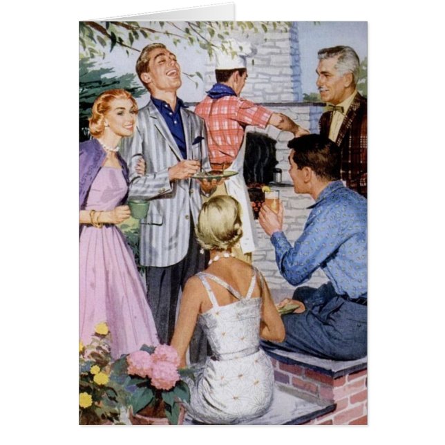 Cru - rétro partie de BBQ et les Connaître--Tous, (Devant)