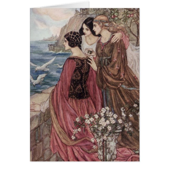 Cru - trois femmes regardant à la mer, (Devant)