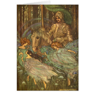 Cru - trois jeunes filles et un chevalier,