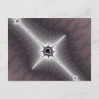Crucifix - Carte postale fractale