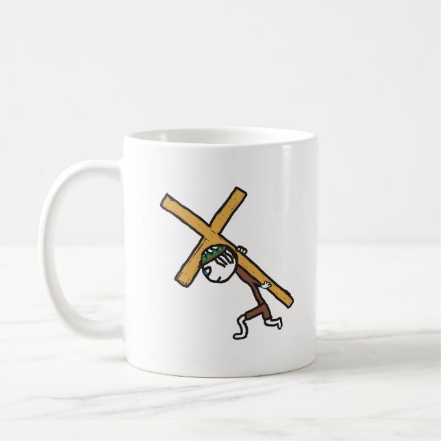 Crucifix Kaffeetasse (Links)