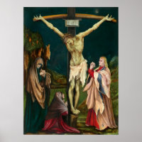 Crucifixe - Matthias Grünewald Kunstposter