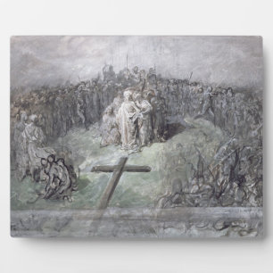 Crucifixe (w/c und gouache auf Papier) Fotoplatte