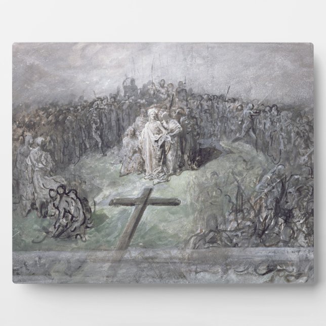 Crucifixe (w/c und gouache auf Papier) Fotoplatte (Vorderseite)