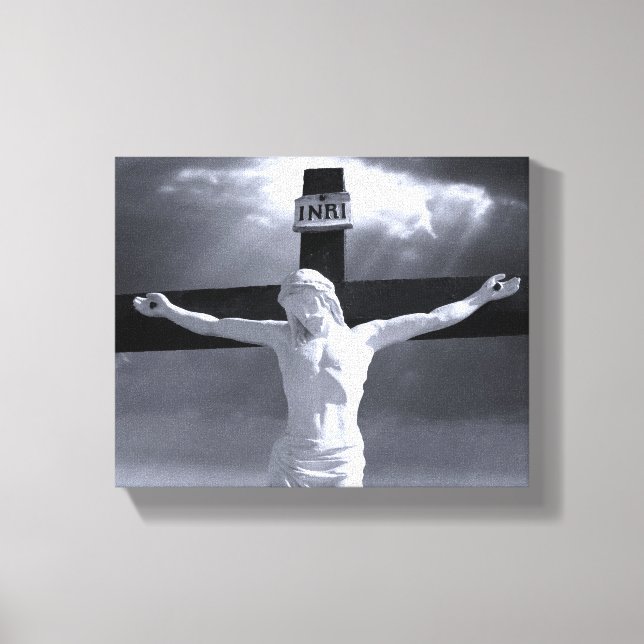 Crucifixe Wrapped Canvas Leinwanddruck (Vorderseite)