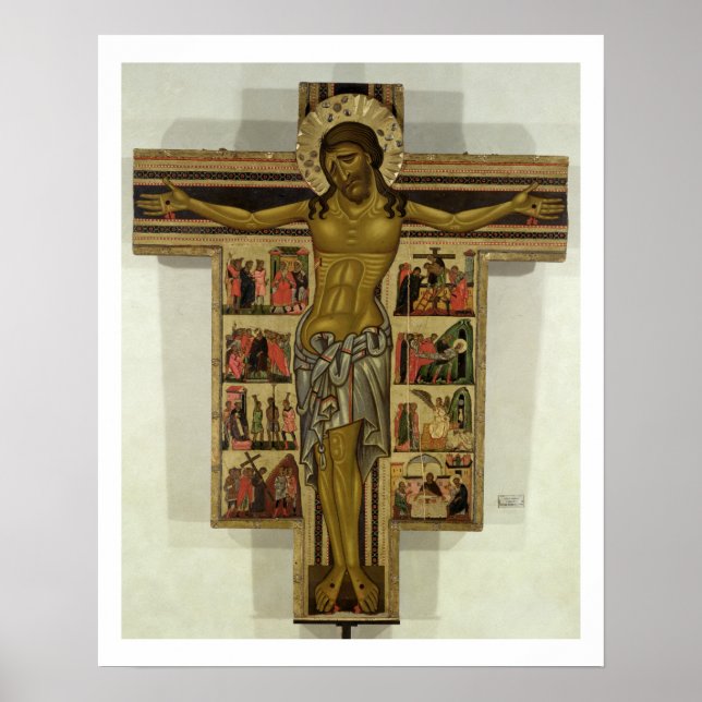 Crucifixierung mit Geschichten der Leidenschaft, S Poster (Vorne)