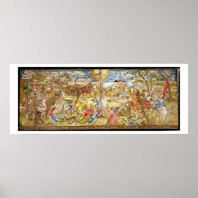 Crucifixion, 1609 (Stickerei) Poster (Vorne)
