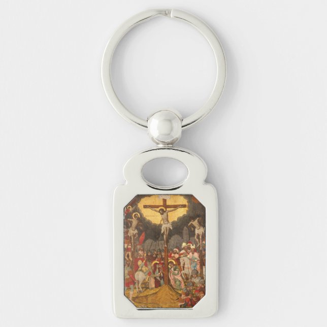 Crucifixion Scene 1711 Schlüsselanhänger (Vorderseite)