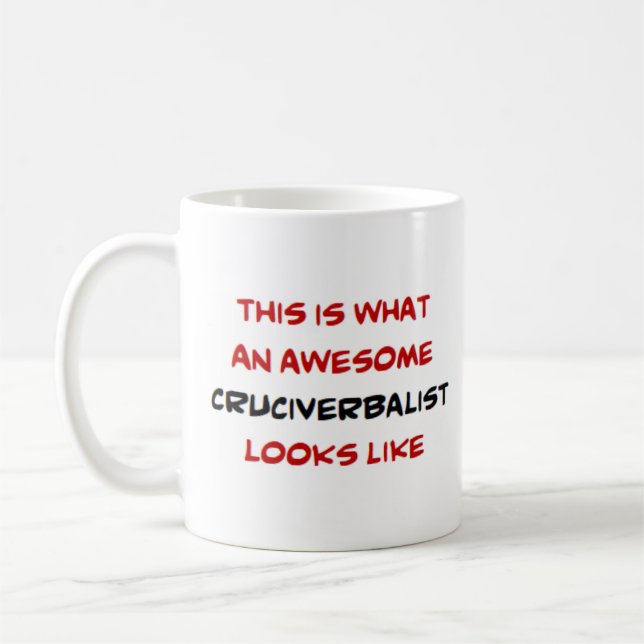 cruciverbalist, awesome kaffeetasse (Links)