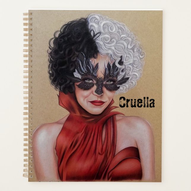 Cruella de Vil  Planer (Vorderseite)