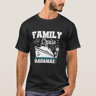 Cruise Bahamas 2024 Family Friends Group Urlaub T-Shirt