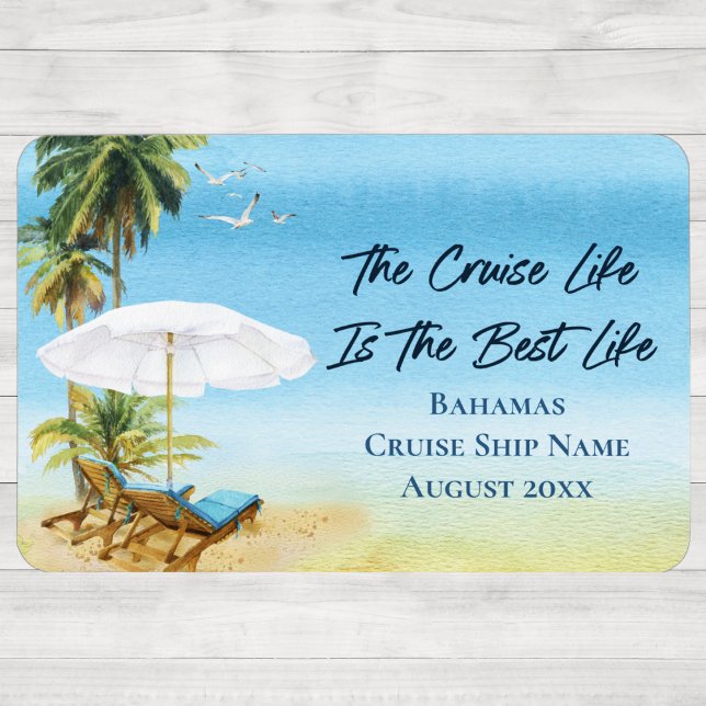 Cruise Bahamas Cabin Stateroom Door Marker Magnet (Von Creator hochgeladen)