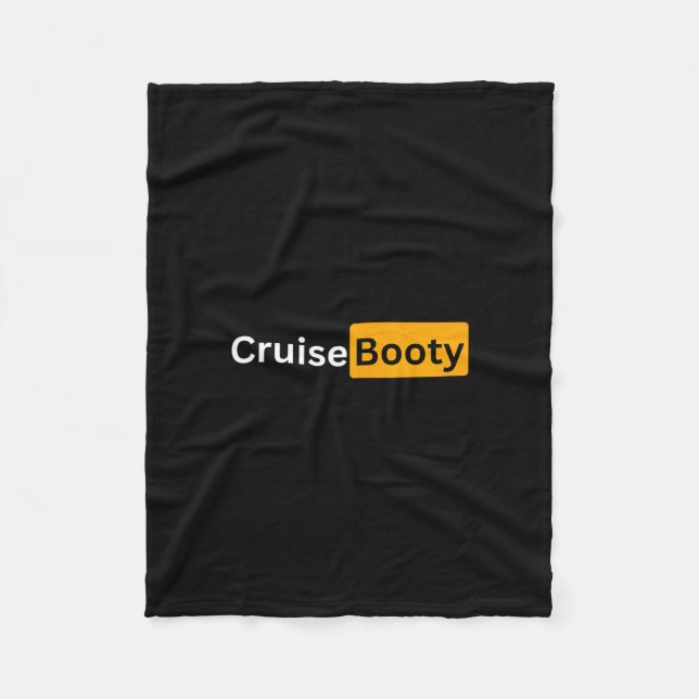 Cruise Booty - Y Cruising Bon Voyage Gifts  Fleecedecke (Vorderseite)