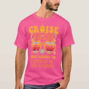 Cruise Crew am ehesten zu spielen im Casino Ma T-Shirt