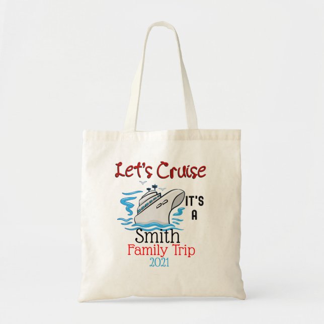 Cruise Cruise Vacation Group Matching Tragetasche (Vorne)