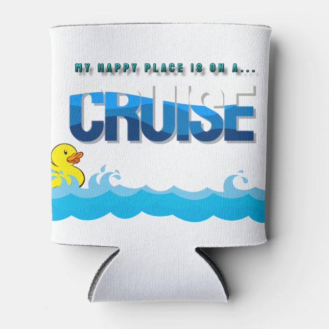 Cruise Duck Koozie Dosenkühler (Vorderseite)