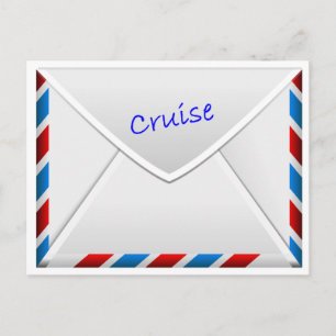 Cruise Envelope Postkarte