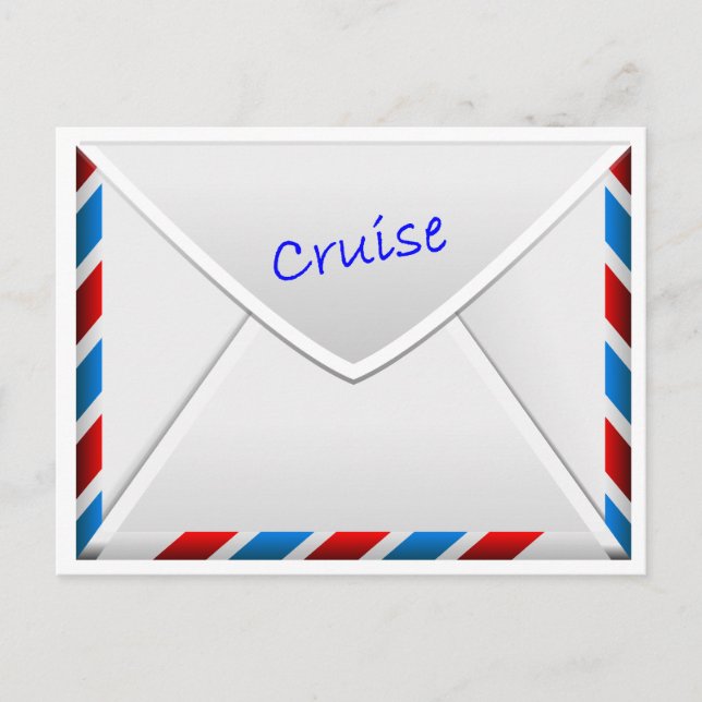 Cruise Envelope Postkarte (Vorderseite)