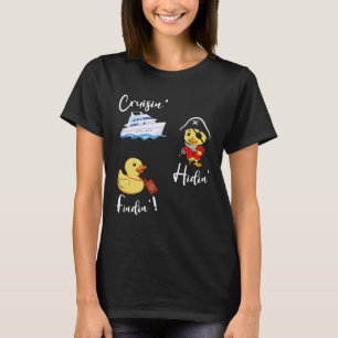 Cruise Hiving Rubber Enten Passport Scav T-Shirt