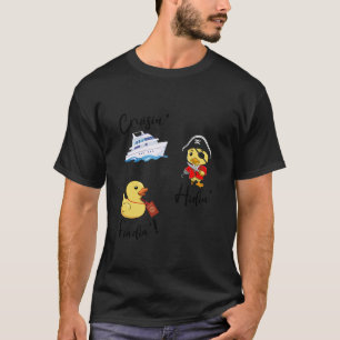 Cruise Hiving Rubber Enten Passport Scav T-Shirt