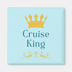 Cruise King Door Magnet