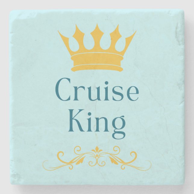 Cruise King Steinuntersetzer (Vorderseite)