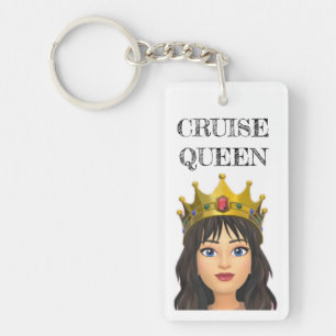 Cruise Queen Keyring