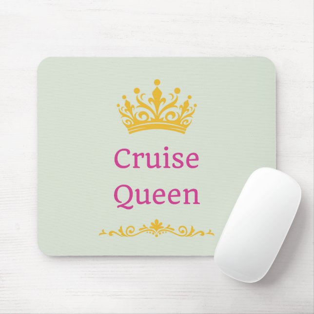 Cruise Queen Mousepad (Mit Mouse)