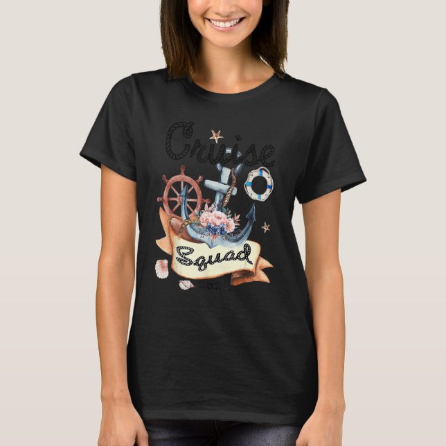 Cruise Squad 2022 Family Matching Cruise Vacation T-Shirt (Vorderseite)