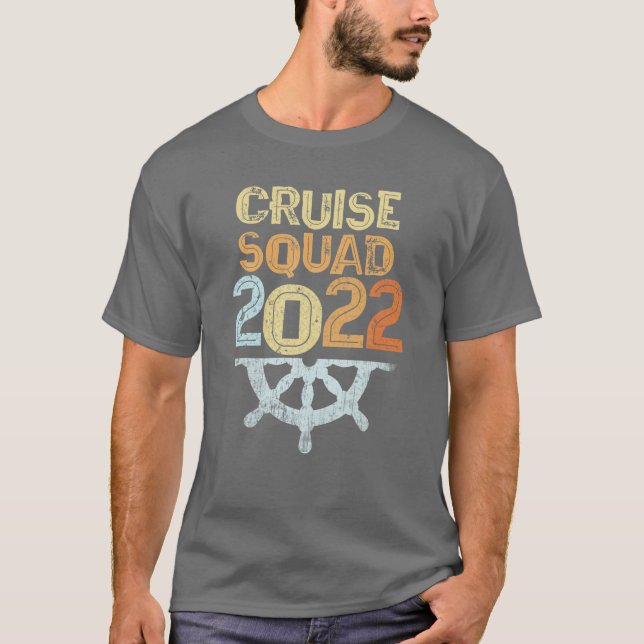 CRUISE SQUAD 2022 Sea Vacation Spring Break Ship T T-Shirt (Vorderseite)