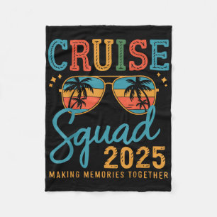 Cruise Squad 2025 Family Group Matching Summer Vac Fleecedecke